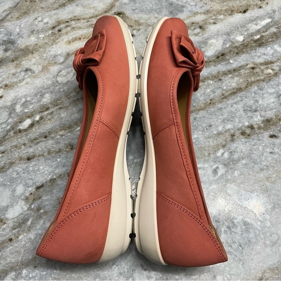 Hotter Comfort Concept Slip On “Jewel” Shoes Women's Apricot Red - Picture 6 of 11